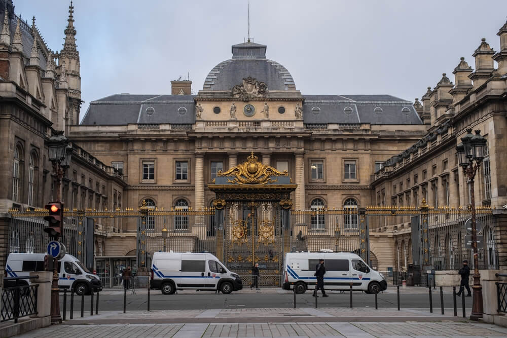 The Palais de Justice - a courthouse in Paris