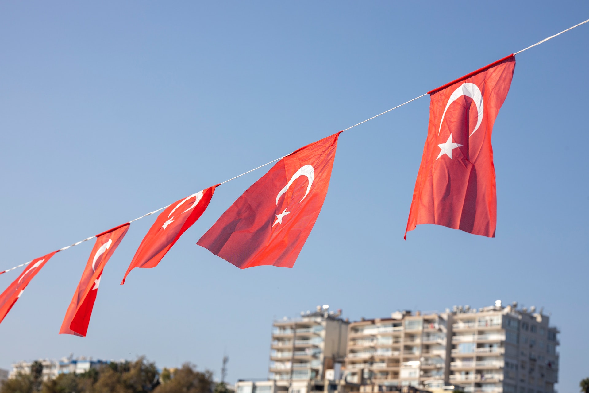 Turkey flags