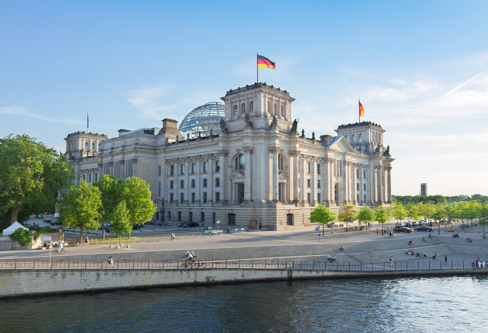 Reichstag Building and river