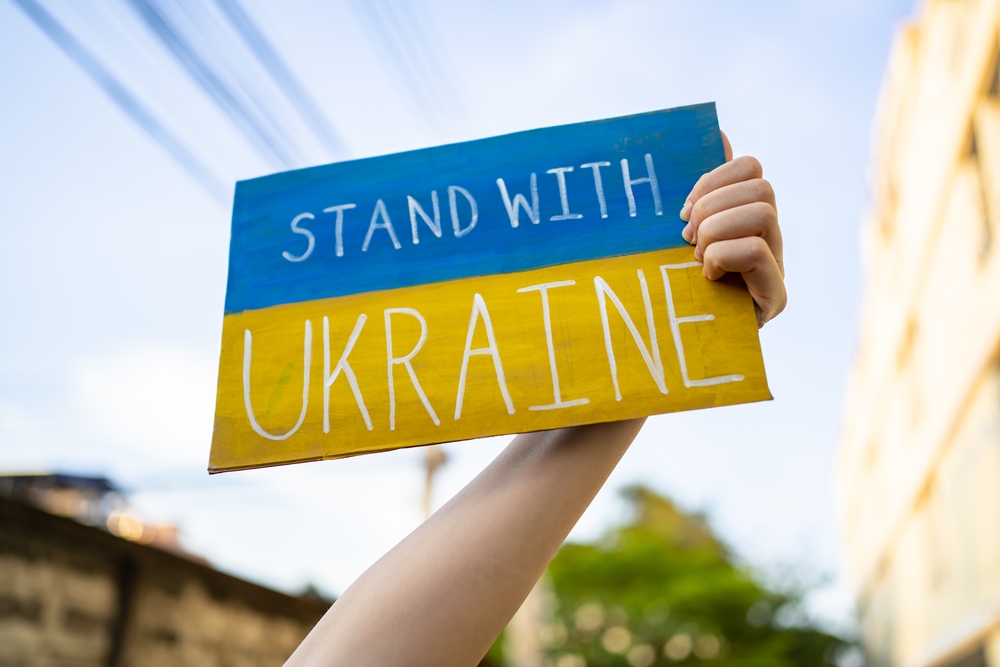 stand with Ukraine poster