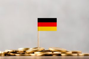 The,Flag,Of,Germany,With,Coins
