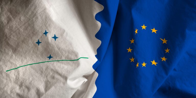 Mercosur,And,European,Union,Agreement,Flag